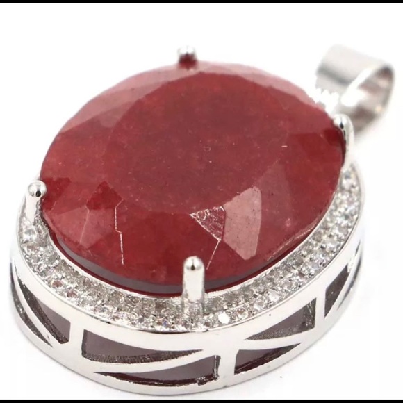 🔥🔥NEW GENUINE RUBY PENDANT🔥🔥 - Picture 4 of 4